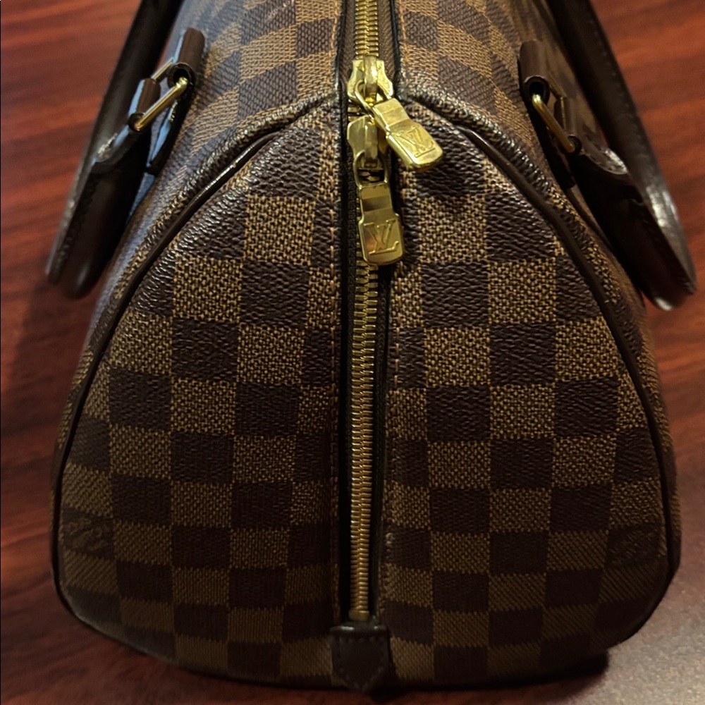 Louis Vuitton Brown Checkered Handbag - Picture 5 of 5